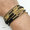 Hartleybee Vegas black and gold wrap