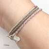 Hartleybee Sedona gold pink taupe mauve wrap