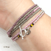 Hartleybee Sedona gold pink taupe mauve wrap