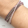 Hartleybee Sedona gold pink taupe mauve wrap