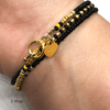 Hartleybee Vegas black and gold wrap