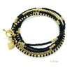 Hartleybee Vegas black and gold wrap